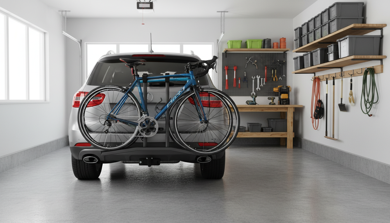découvrez nos astuces pratiques pour organiser et ranger un support vélo fixé à l'attelage dans votre garage, afin de gagner de l'espace et protéger votre équipement.