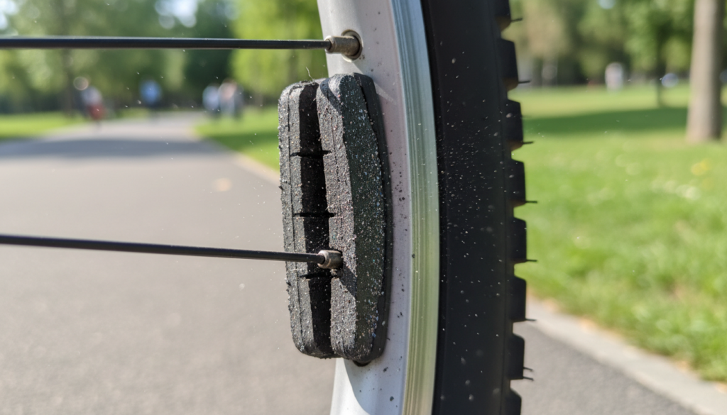 Pourquoi les patins de freins de vélo grincent ?