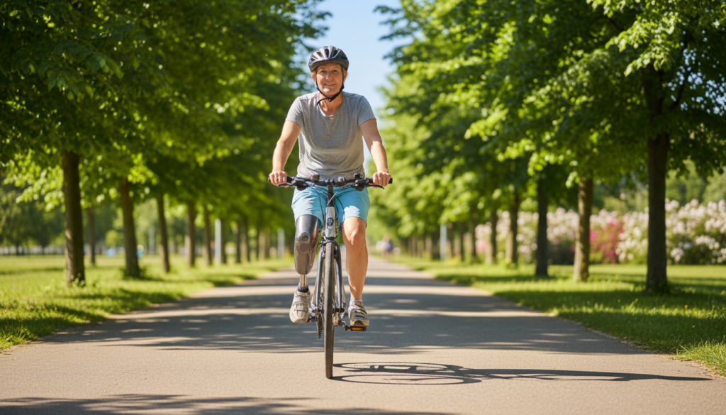 Quand refaire du vélo après prothèse de genou ?