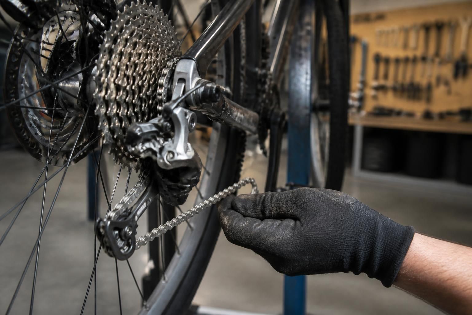 découvrez étape par étape comment remettre facilement une chaîne de vélo équipée d'un dérailleur pour reprendre la route sans souci.