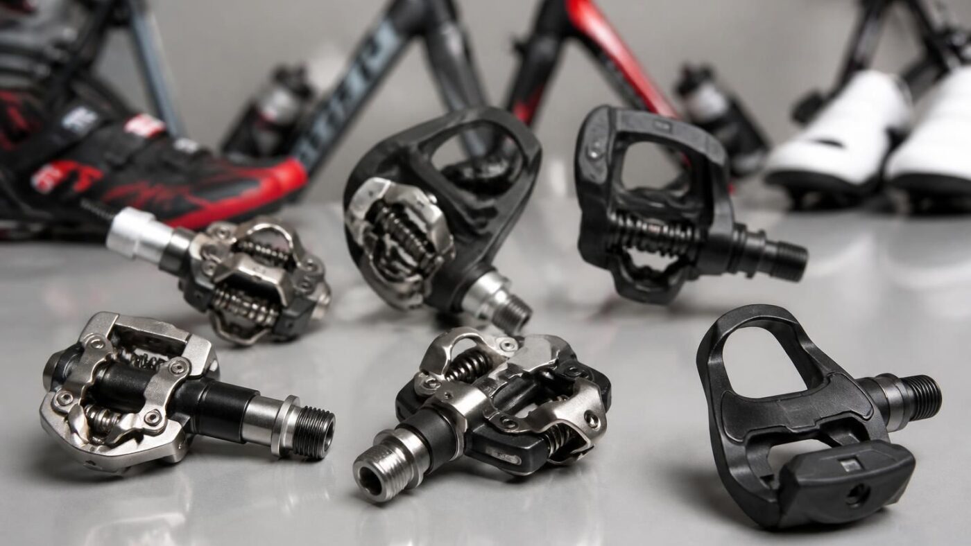 découvrez tout sur les pédales automatiques vélo : les différents systèmes, leur compatibilité avec vos chaussures et les critères essentiels pour bien choisir vos pédales.