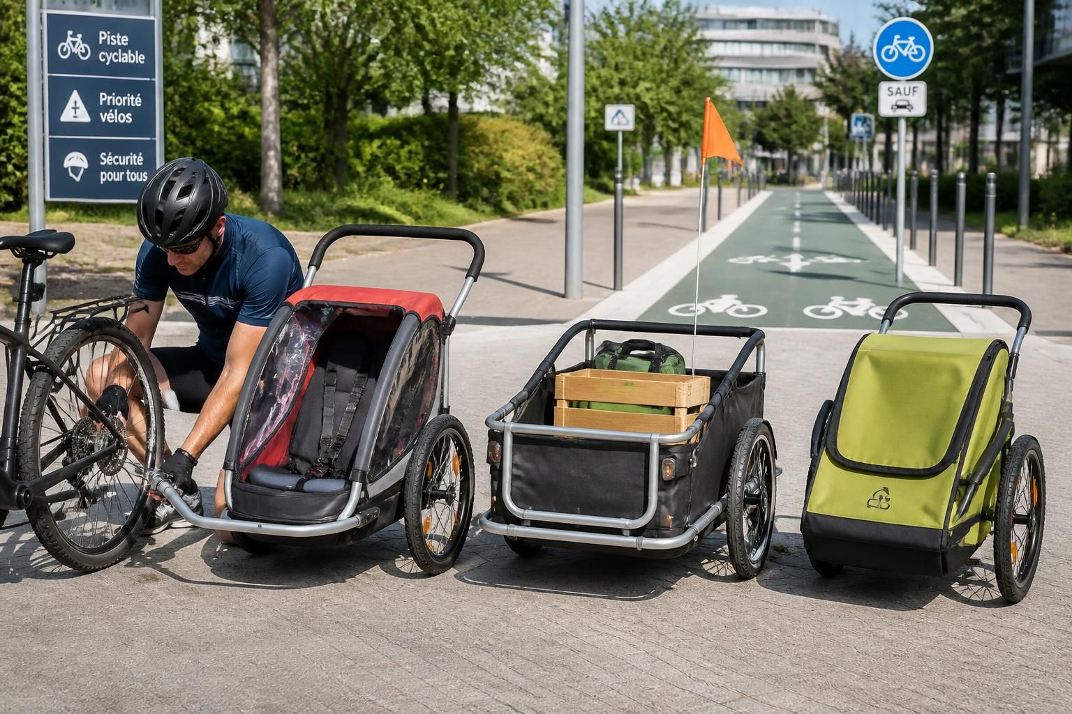 découvrez les différents types de remorques vélo, les conseils de sécurité essentiels et les critères clés pour choisir la remorque adaptée à vos besoins.