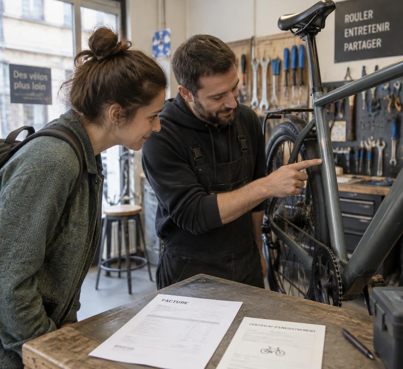 découvrez comment marquer votre vélo avec bicycode, créer votre compte, transférer un vélo et le déclarer volé en toute simplicité.