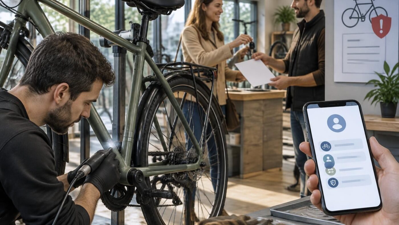 découvrez comment marquer votre vélo avec bicycode, gérer votre compte, transférer un vélo et déclarer un vol.