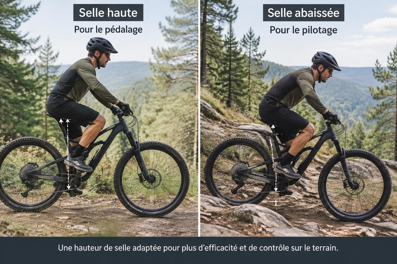 compatibilité, débattement, diamètre et commande : découvrez les critères essentiels pour choisir une tige de selle télescopique adaptée à votre vélo.